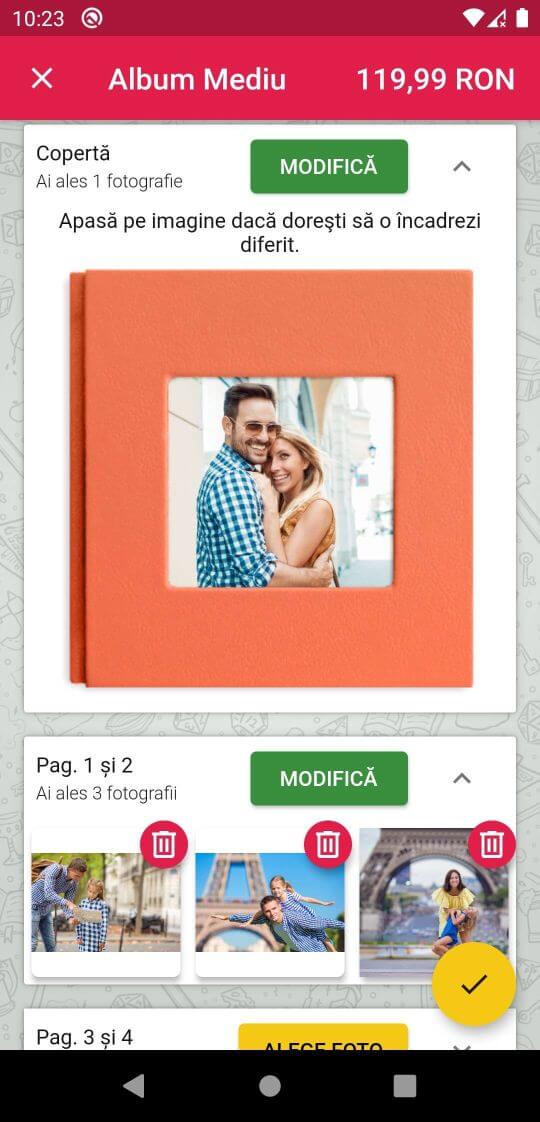 Foto aplicatie Cadouri Kalisto